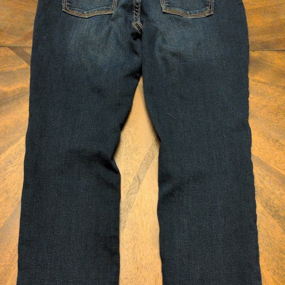 Old Navy Girls Skinny Jeans Size 10-12 Regular Dark Wash Pull-On Jeggings - Picture 9 of 12